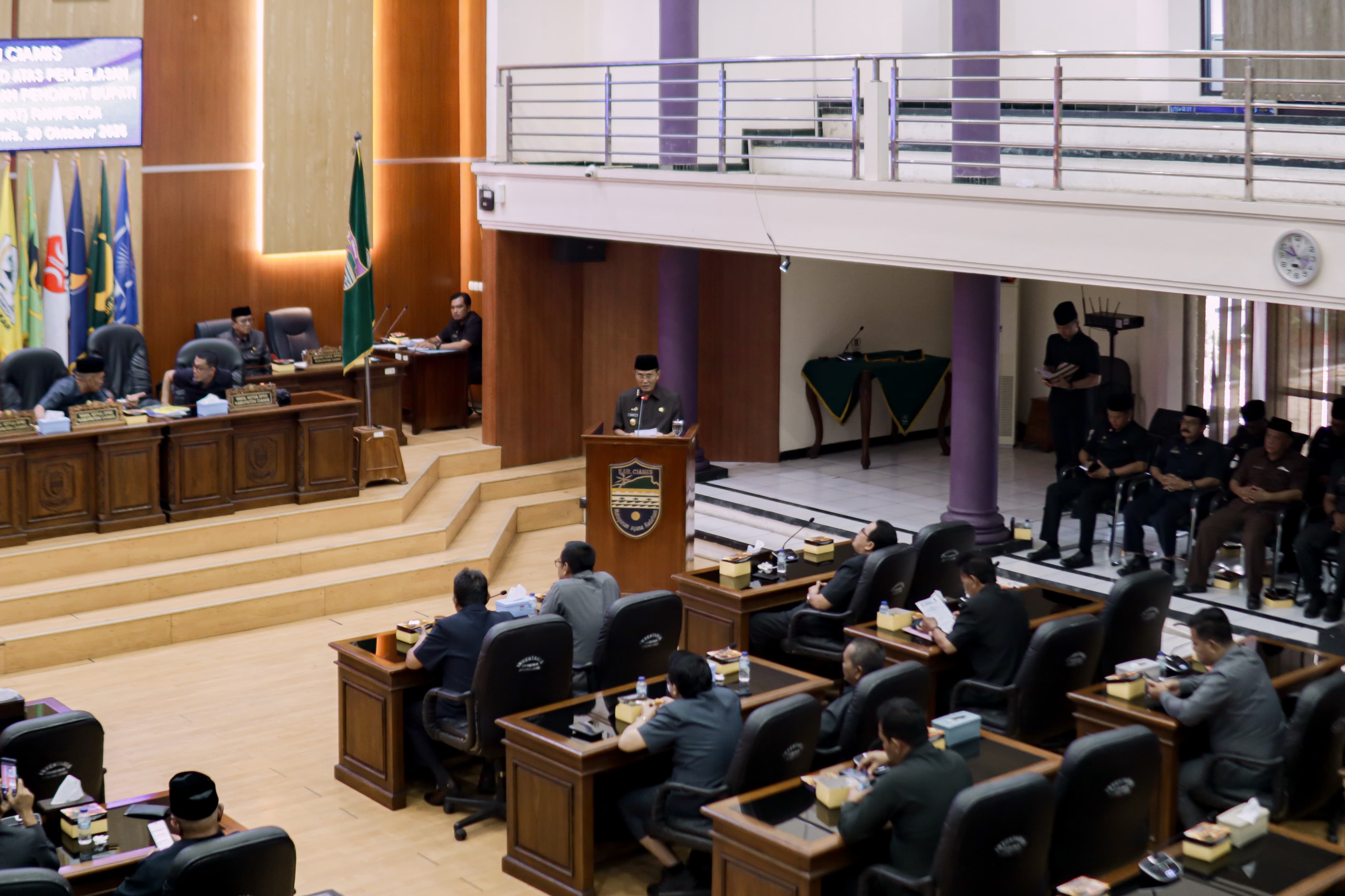 Bupati Herdiat Dukung Empat Raperda Inisiatif DPRD Ciamis, dari Cadangan Pangan hingga Ketertiban Umum